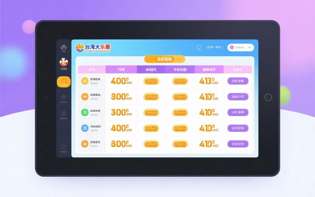 揭秘台湾大乐透奖励制度：结构解析与官方信息展示全指南